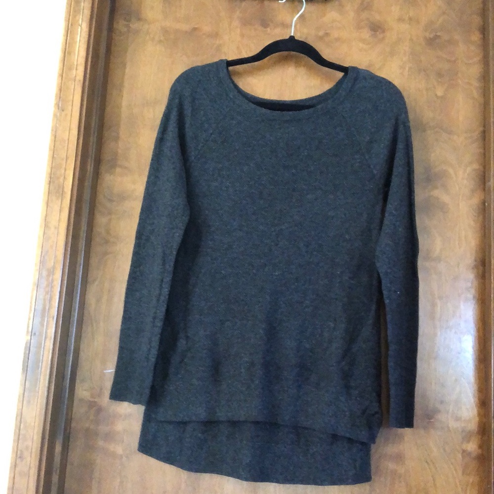 Charcoal Colored Knit Sweater